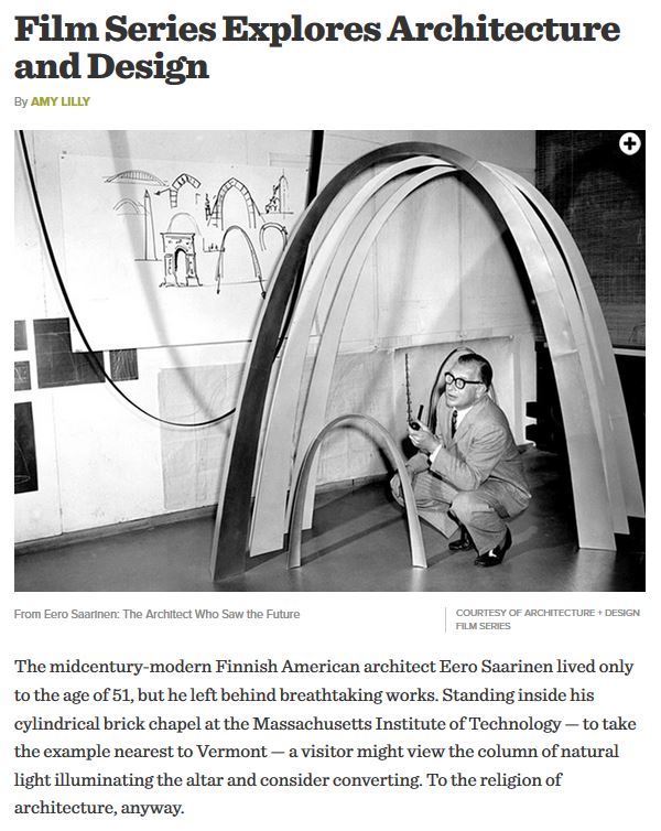 Film Series Explores Architecture and Design_September 2017